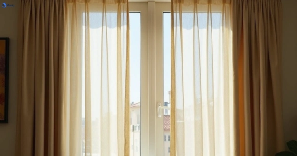 Dull dusty drapes in bow-bowing-nsw before professional cleaning